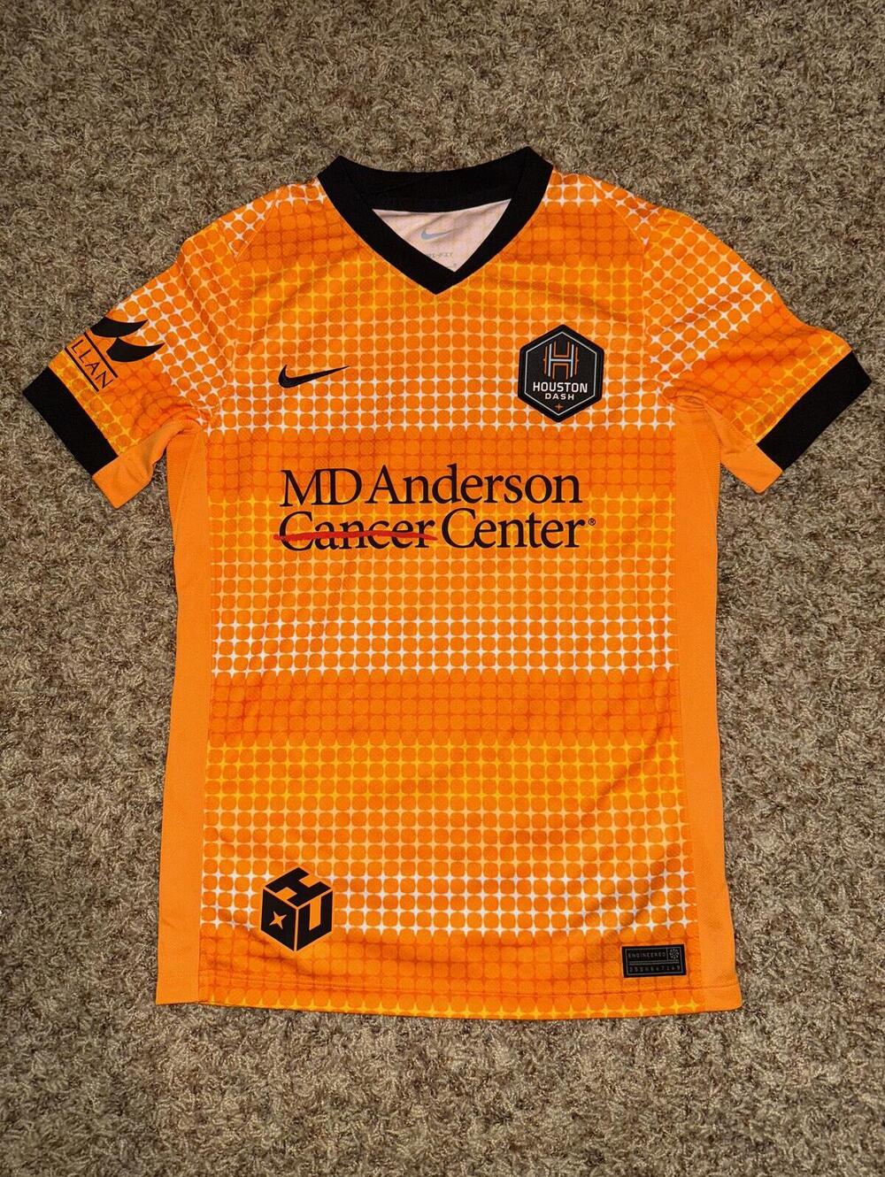 Nike Kids Houston Dash FC 2025 Stadium Away Dri-FIT Jersey